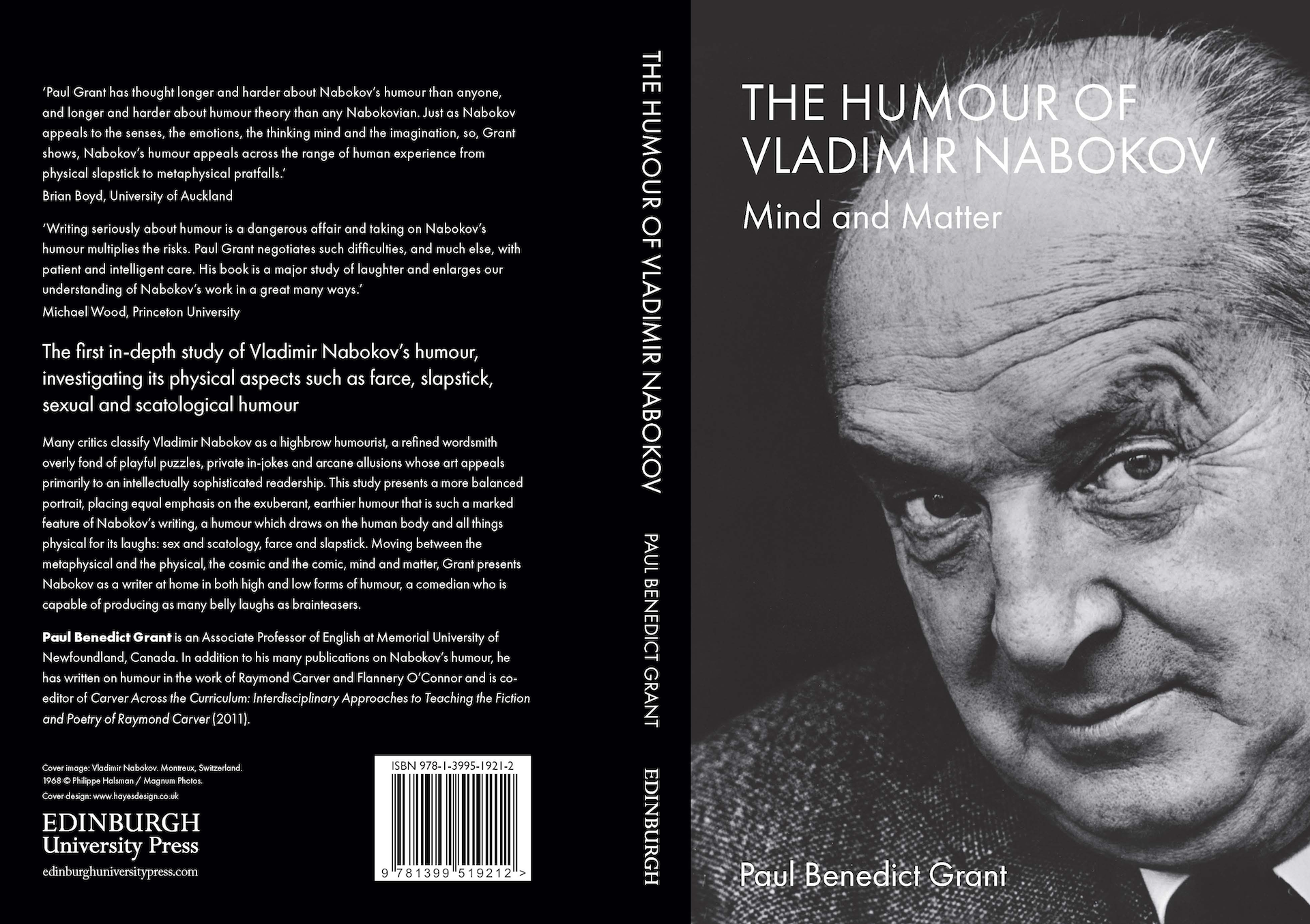 Cover of The Humour of Vladimir Nabokov